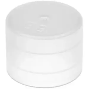 Заглушка пластиковая круглая Ø26 мм, наружная, бесцветная