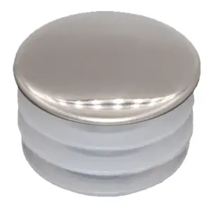 Заглушка для труб Ø32 мм, стенка трубы 1.0-1.2, хромированная