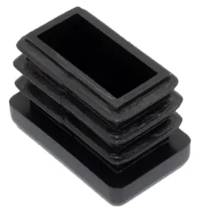 Заглушка прямоугольная 15х25/CZ, черная