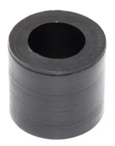 Втулка с внешним d10мм/внутр. d6мм черная, материал ПВД