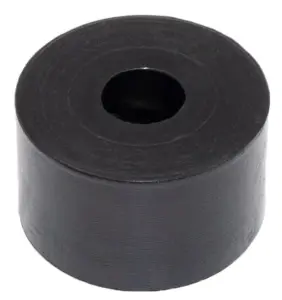 Шайба пласт./втулка с внешним d17мм/внутр. d5,3мм черная