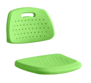 Комплект Ergonomic спинка, сиденье 390*425, цвет гусеница
