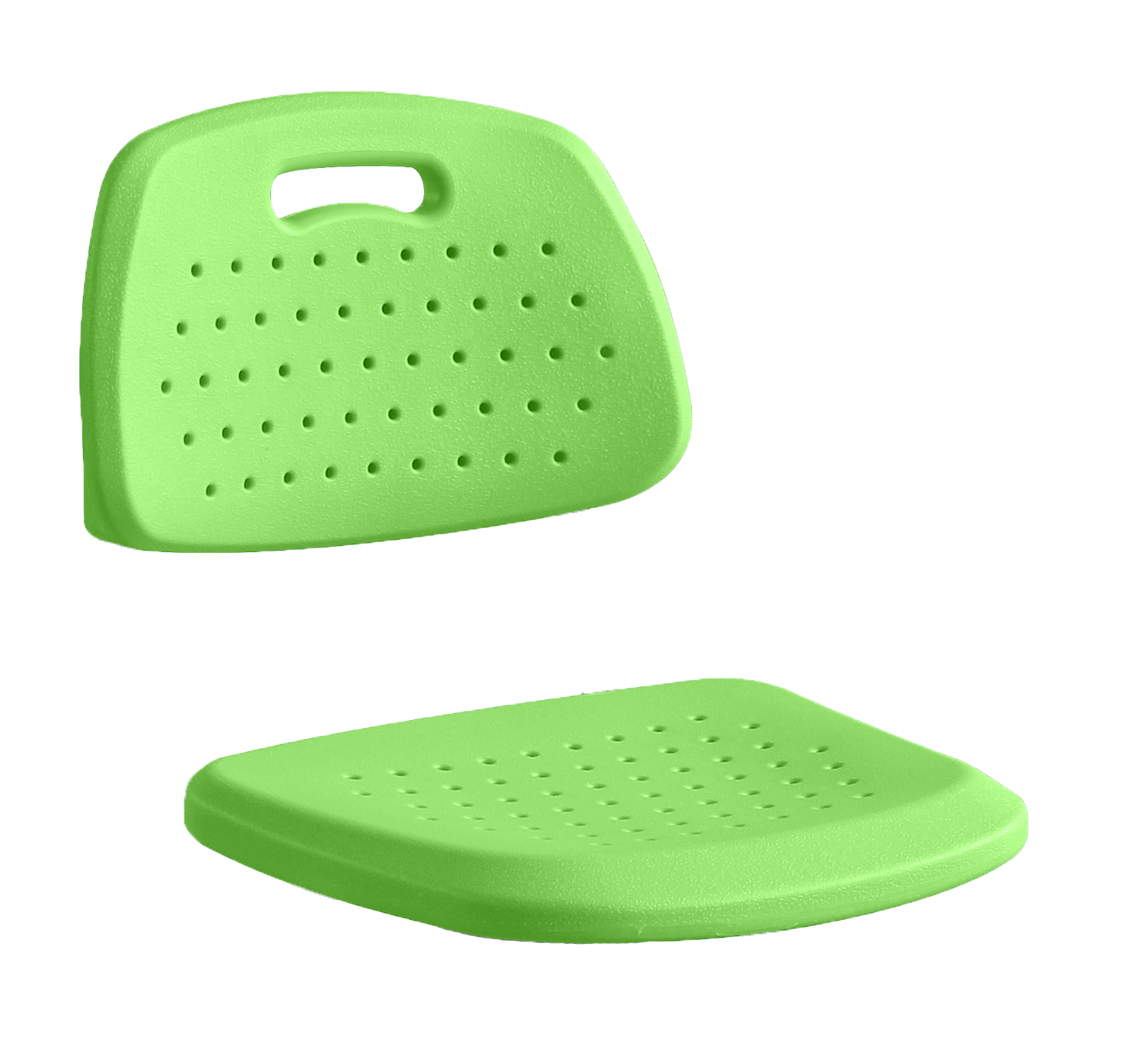 Комплект Ergonomic спинка, сиденье 390*425, цвет гусеница