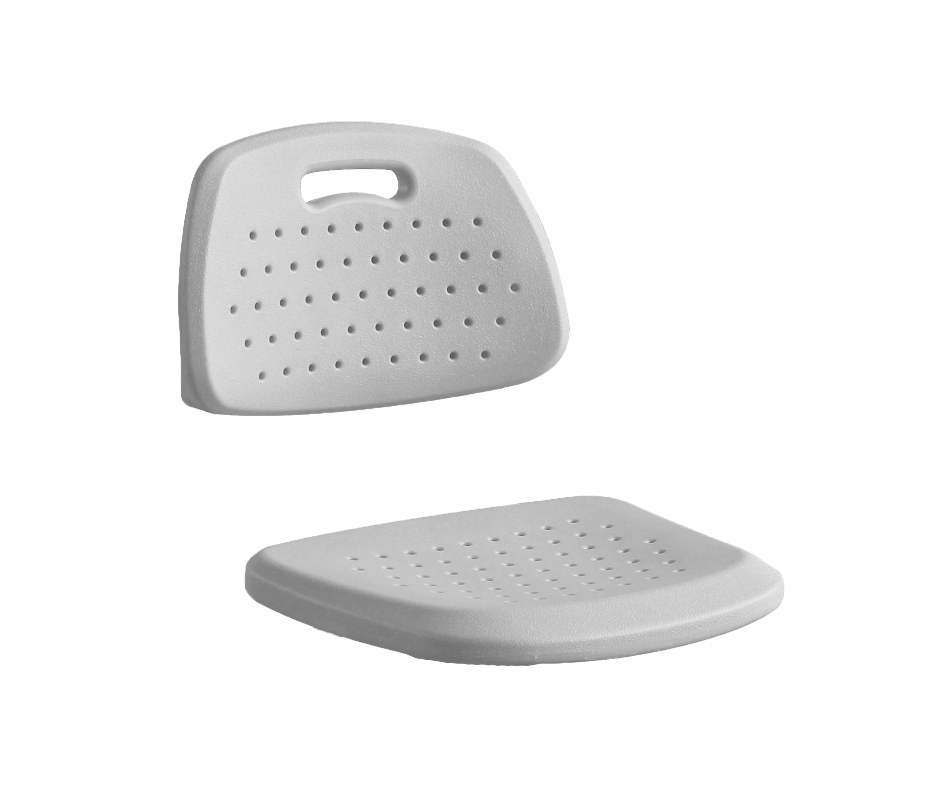 Комплект Ergonomic спинка, сиденье 390*425, цвет серый