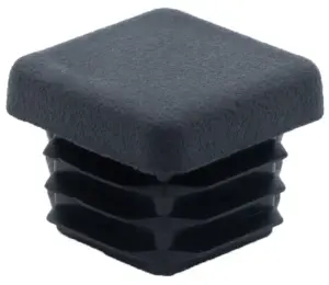 Заглушка квадратная для труб 20х20 мм, люм. зеленый (20-20П-6038Н)