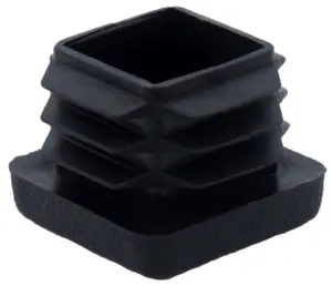 Заглушка квадратная для труб 20х20 мм, бежевая