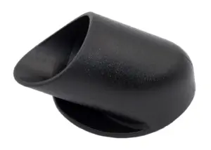 Опора наконечник круглая D32, наруж. угловая, красная