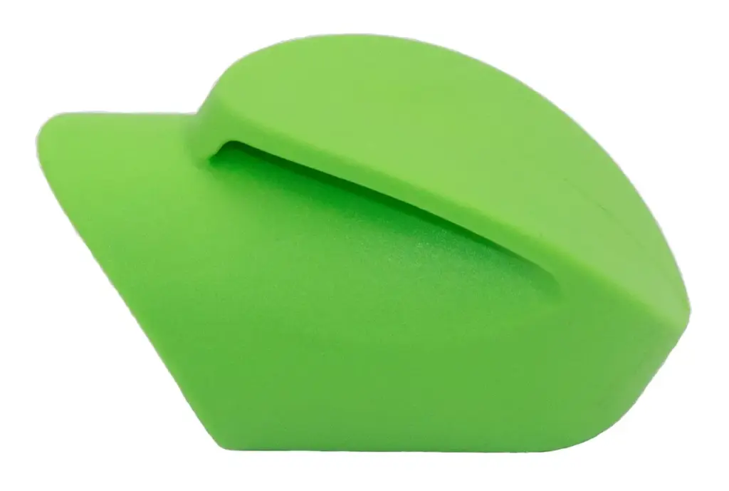 Опора наконечник круглая D32, наруж. угловая, травяной RAL6018