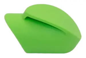 Опора наконечник круглая D32, наруж. угловая, бежевая