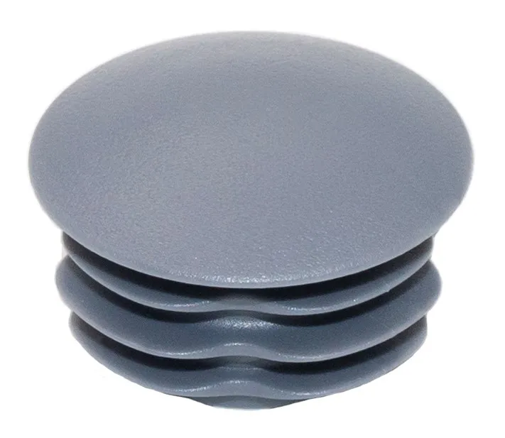 Заглушка для труб Ø25 мм, внутрення, серая RAL7001