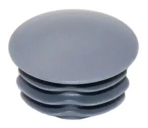 Заглушка для труб Ø25 мм, внутрення, серая RAL7040