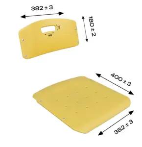 Комплект Plywood спинка, сиденье 400, цвет Изумрудно-зеленый