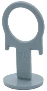 СВП зажим № 2 для выравнивания плитки 2.0 мм, серый