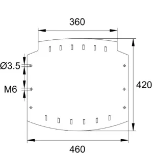 Комплект спинки и сиденья Sigma серый RAL7040