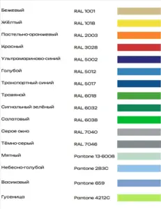 Комплект Square спинка, сиденье, цвет мятный P 13-6008