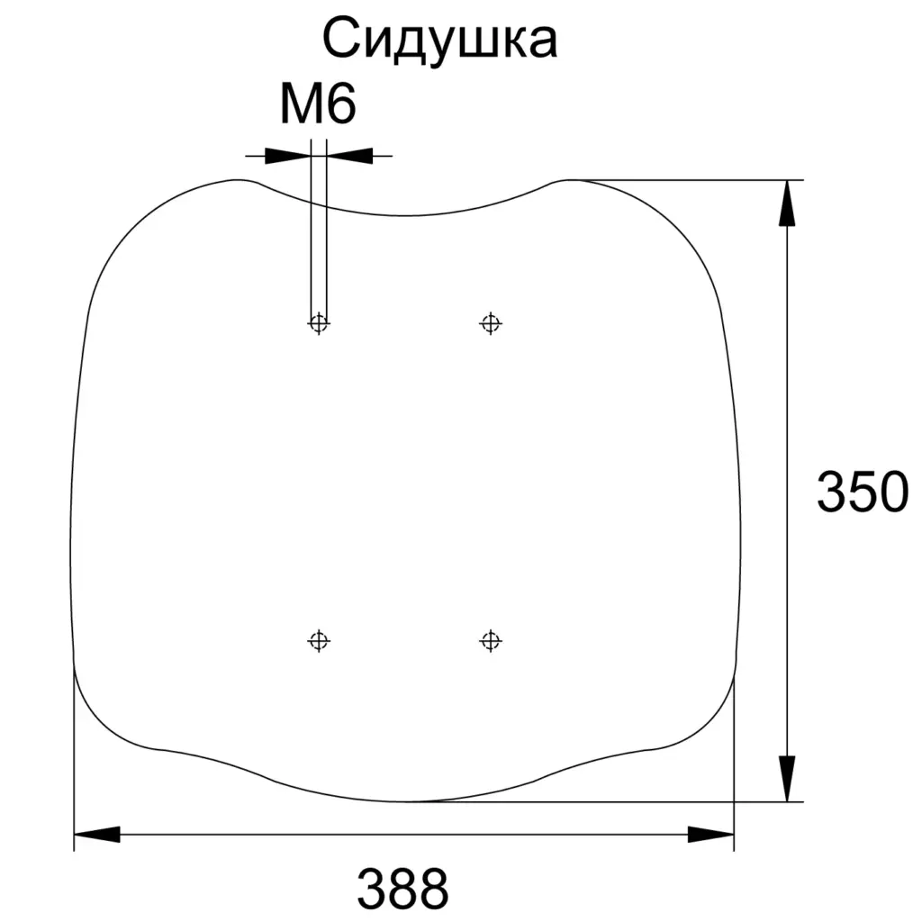 STAND UP комплект спинки и сиденья, желто-зеленый (травяной) RAL6018