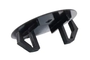 Заглушка пластиковая под отверстие d 27-33, ультратонкая шляпка Ø35, белая (TFLH27)