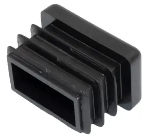 Заглушка прямоугольная 15х25/SZ, серая