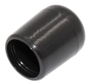 Заглушка пластиковая круглая Ø10, наружная, белая