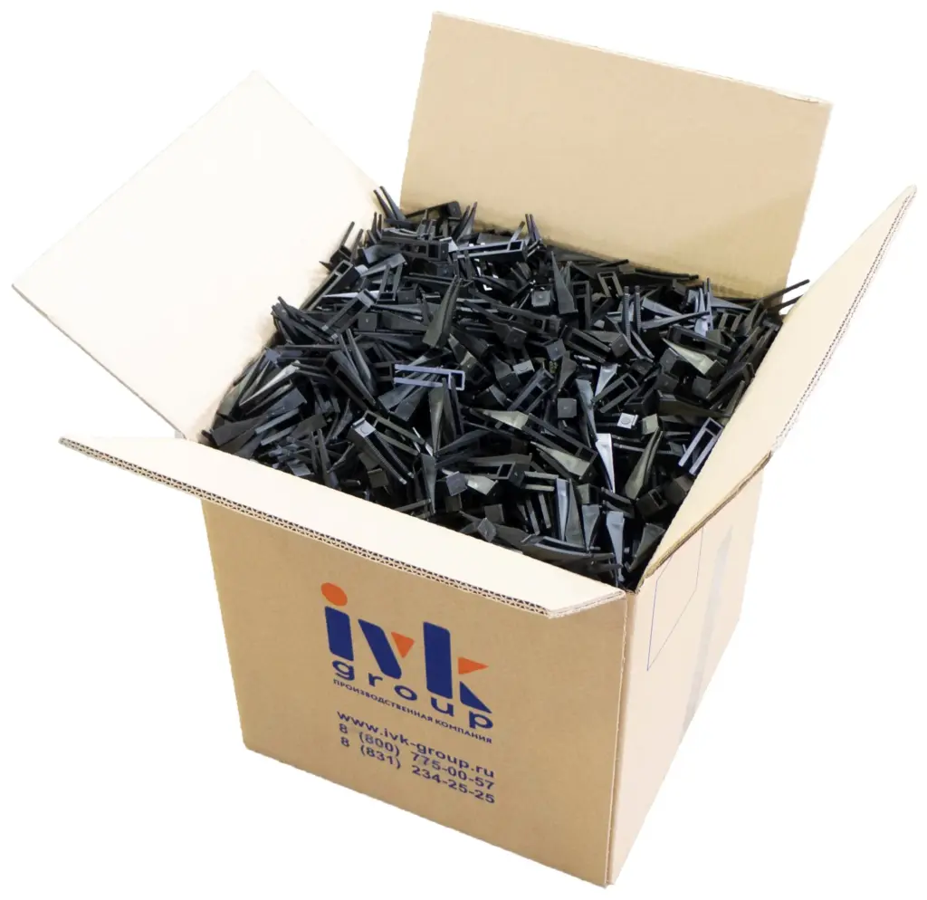 СВП клин для выравнивания плитки, черный