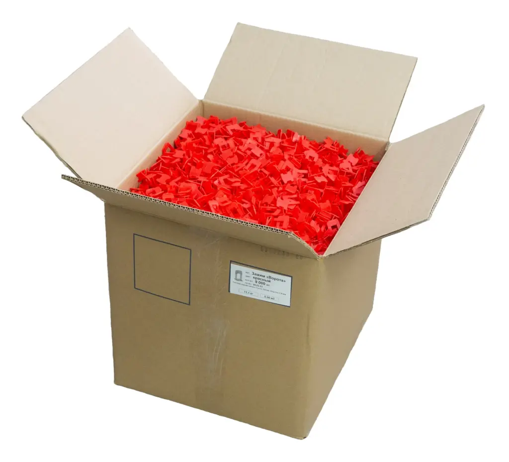 СВП зажим № 3 для выравнивания плитки 1.5 мм, красный