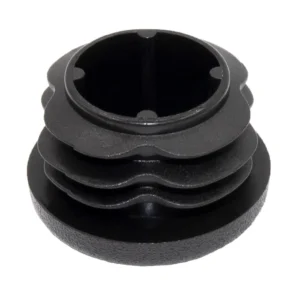 Заглушка для труб Ø25 мм, внутренняя, практичная, стенка 1.0-3.0 мм, серая