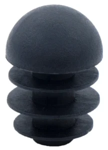 Заглушка круглая Ø16 мм сферическая с рад. ребрами, серия ILTT 16СФБН-16СБН, белая