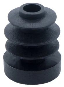 Заглушка круглая Ø16 мм сферическая с рад. ребрами, серия ILTT 16СФБН-16СБН, белая