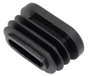 Заглушка для труб овального сечения 15х30, бежевая