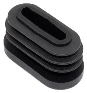 Заглушка для труб овального сечения 15х30, бежевая