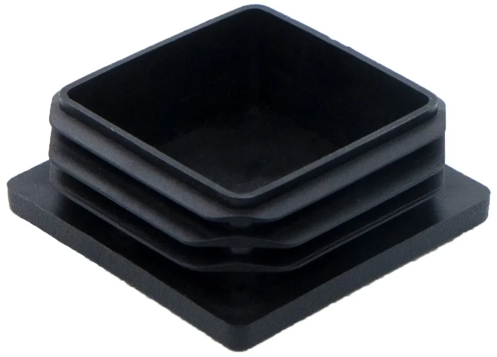 Заглушка квадратная для труб 60х60 мм, синяя