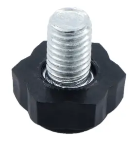 Опора резьбовая ОР 22- 10х15, черная