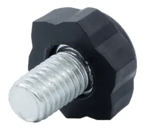 Опора резьбовая ОР 22- 10х15, черная