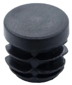 Заглушка для труб Ø22 мм, внутренняя, черная
