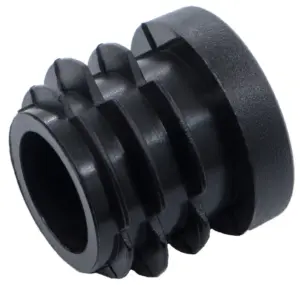 Заглушка для труб Ø22 мм, внутренняя, черная