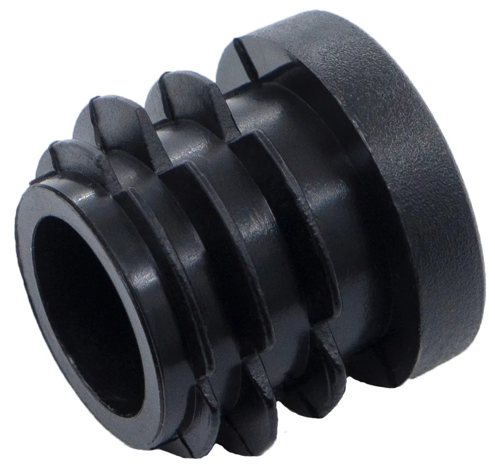 Заглушка для труб Ø22 мм, внутренняя, черная