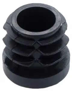 Заглушка для труб Ø22 мм, внутренняя, черная