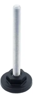Опора резьбовая ОРУ43-10х100 усиленная под ключ, черная