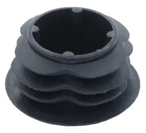 Заглушка для труб Ø25 мм, внутрення, черная