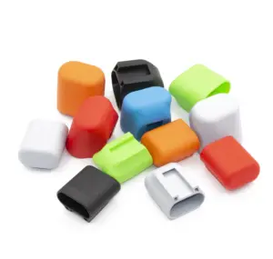 Опора наконечник пласт. для труб овальн. сеч. 30х50 мм, гусеница. P-4212С