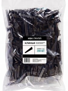 Клин «Ворота» черный 200 шт